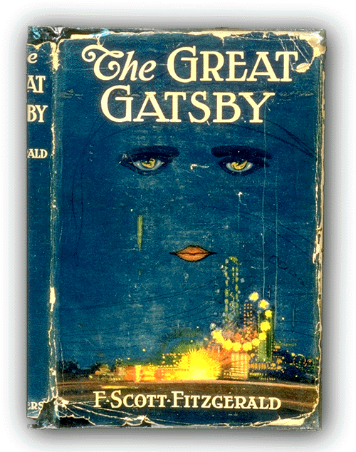 Francis Scott Fitzgerald - Il grande Gatsby (copertina originale)